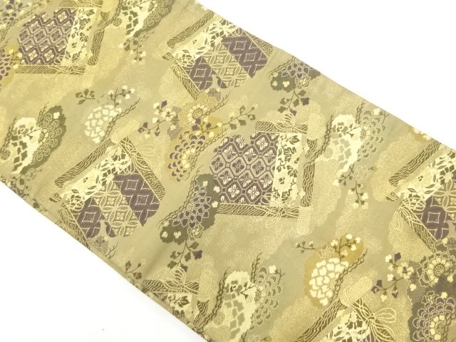 Japanese Kimono / Antique Maru Obi Silk